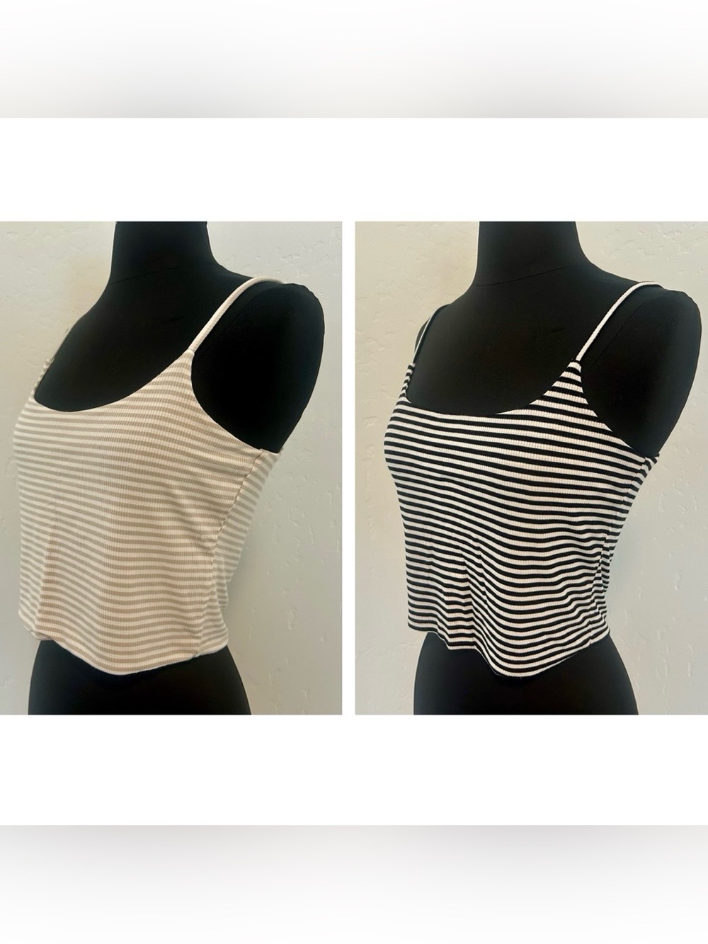 BP Nordstrom Crop Cami Tops - Size Small, Set of 2